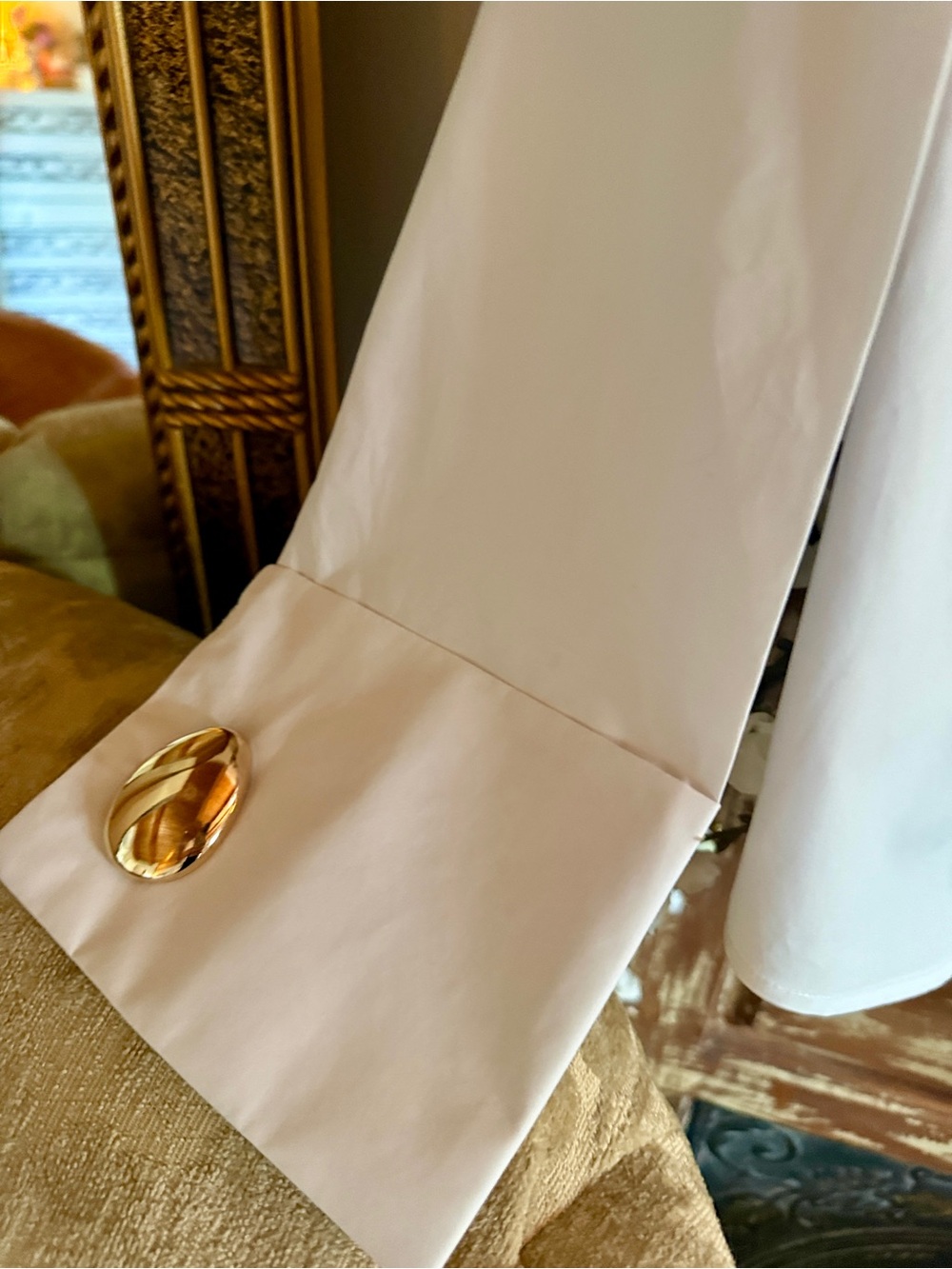 Uoozee White Collared Shirt - Clean Classic - Picture 3 of 7